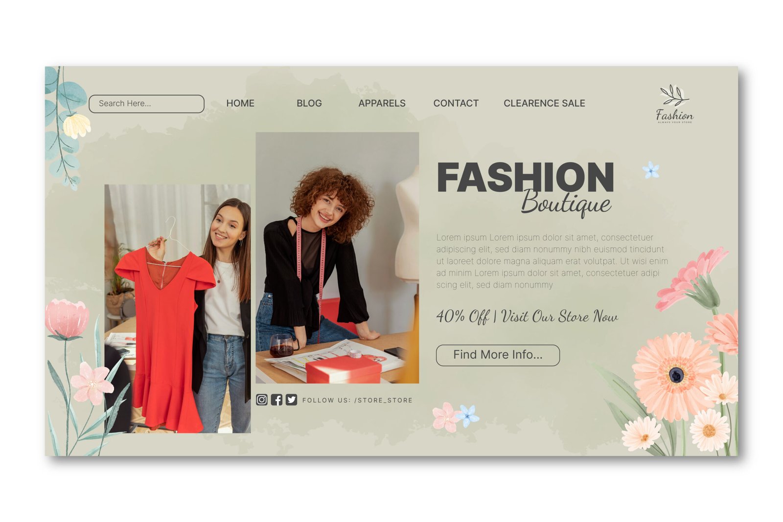 fashion-website-codingmedia